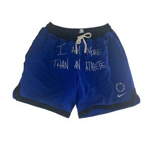 Nike x UN Lebron James Shorts‎ Mens XXL Blue More Than An Athlete CT6124-433 DNA